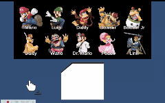 Preview Smash Bros menu